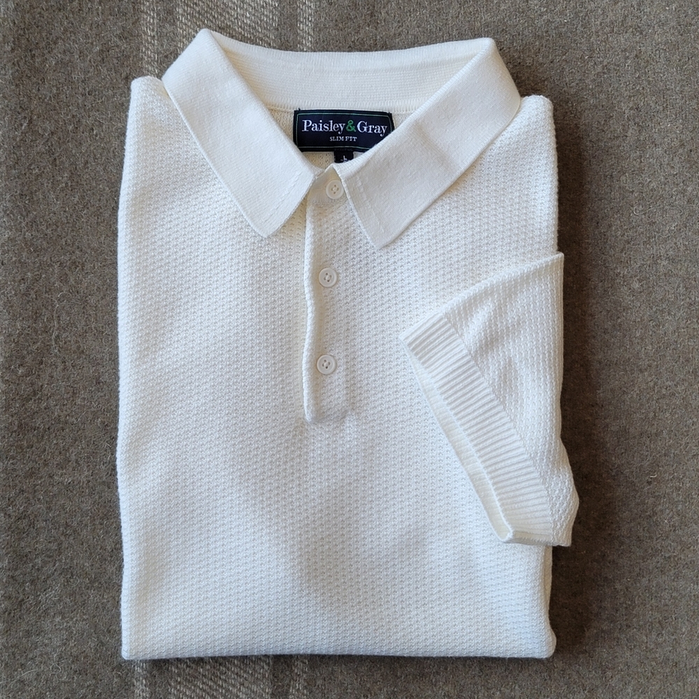 Men's Short Sleeve Knit Polo